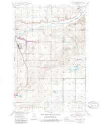 Sheyenne 1950 topographic map thumbnail