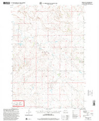 Shields SW 1998 topographic map thumbnail