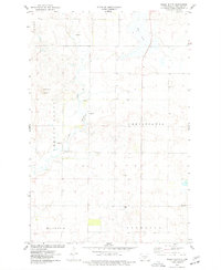 Sibley Butte 1975 topographic map thumbnail