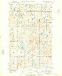 Smoky Butte 1948 topographic map thumbnail