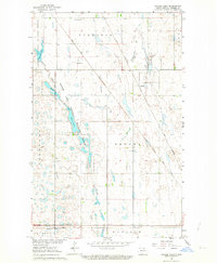 Snyder Lake 1962 topographic map preview
