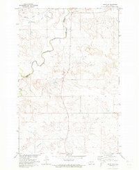 Solen SW 1971 topographic map thumbnail