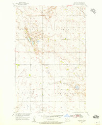 Souris SE 1954 topographic map thumbnail