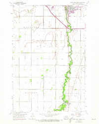 South West Fargo 1959 topographic map thumbnail