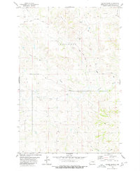 Square Butte 1979 topographic map thumbnail