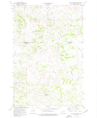 Squaretop Butte 1974 topographic map thumbnail