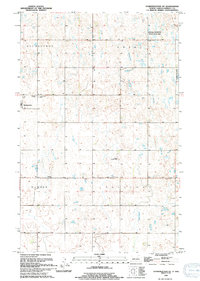 Starkweather NE 1994 topographic map thumbnail