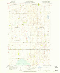 Starkweather SE 1957 topographic map thumbnail
