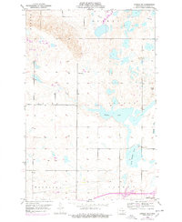 Steele NE 1952 topographic map thumbnail