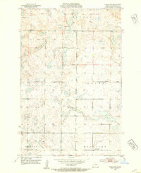 Steele NW 1952 topographic map thumbnail