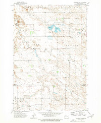 Stewart Lake 1973 topographic map thumbnail