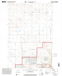 Stocke Butte 1997 topographic map thumbnail