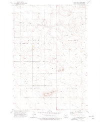 Stony Butte 1973 topographic map preview