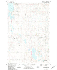 Streeter NW 1983 topographic map thumbnail