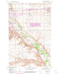 Surrey 1948 topographic map thumbnail