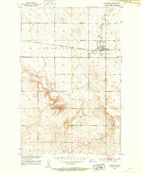 Sykeston 1951 topographic map thumbnail