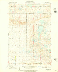 Tappen NE 1952 topographic map thumbnail