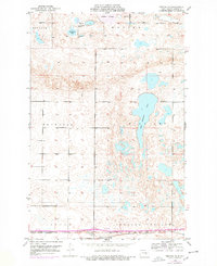 Tappen NE 1952 topographic map thumbnail