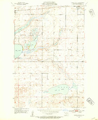 Tappen South 1952 topographic map thumbnail