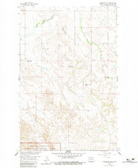 Teepee Buttes topographic map thumbnail
