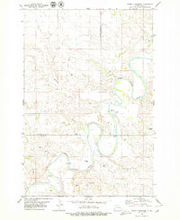 Three V Crossing 1979 topographic map thumbnail
