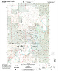 Three V Crossing 1997 topographic map thumbnail