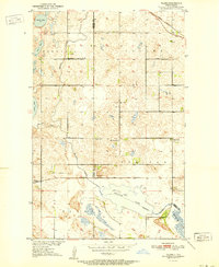 Tilden 1951 topographic map thumbnail
