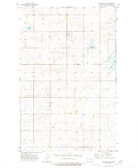 Tom Berg Lake 1974 topographic map thumbnail