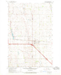 Tower City 1967 topographic map thumbnail