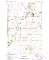 Towner 1950 topographic map thumbnail