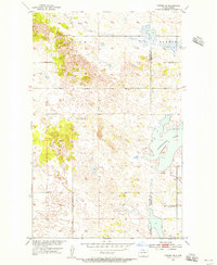 Towner NE 1954 topographic map thumbnail