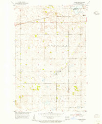 Towner SE 1954 topographic map thumbnail