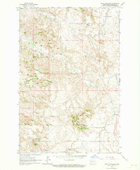 Tracy Mountain 1962 topographic map thumbnail