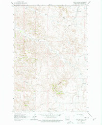 Tracy Mountain 1962 topographic map thumbnail