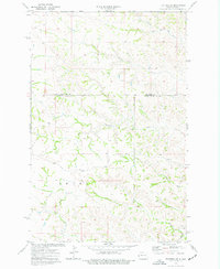 Trotters SE 1974 topographic map thumbnail