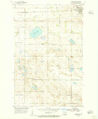 Tunbridge 1954 topographic map thumbnail