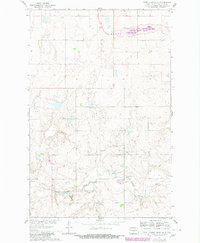 Turtle Creek SE 1980 topographic map thumbnail