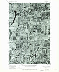 Turtle Lake NE topographic map thumbnail