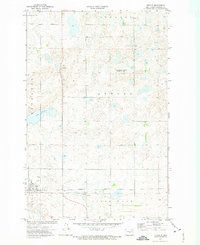 Tuttle 1972 topographic map thumbnail