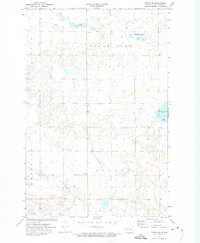 Tuttle SW 1972 topographic map thumbnail