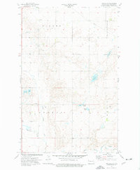Twin Lakes 1974 topographic map preview