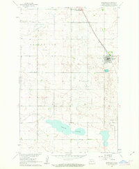 Underwood 1961 topographic map thumbnail