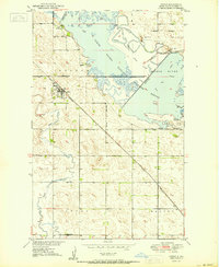 Upham 1950 topographic map preview