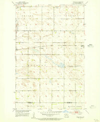 Upham NE 1955 topographic map thumbnail