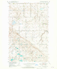 Vanville NE 1948 topographic map thumbnail