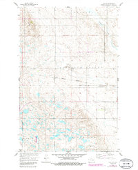 Vashti 1958 topographic map thumbnail