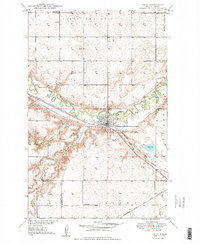 Velva 1949 topographic map preview