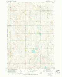 Verona NW 1970 topographic map thumbnail