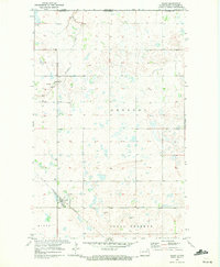 Wales 1970 topographic map thumbnail