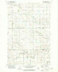 Warnke Hill 1973 topographic map thumbnail